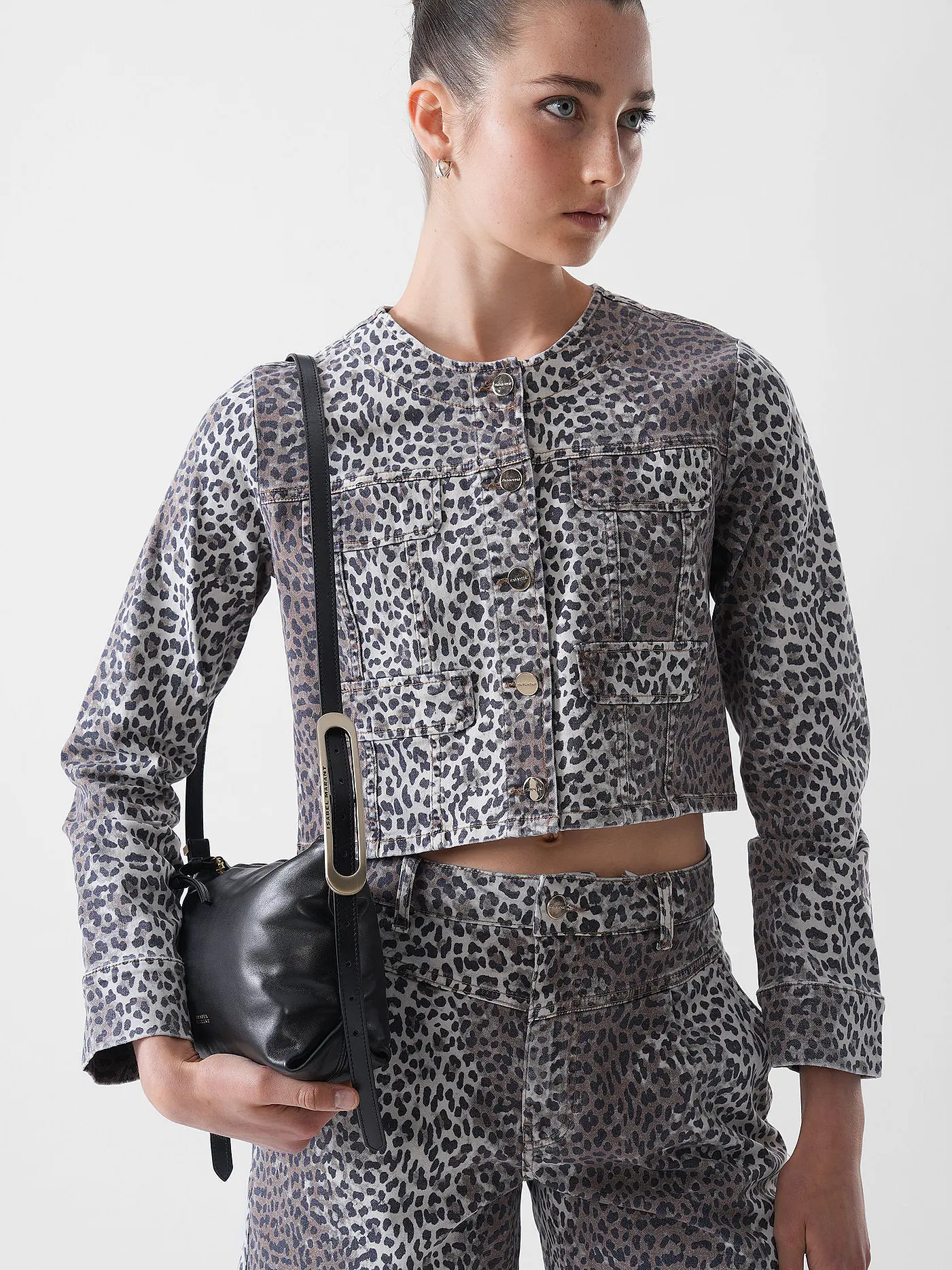 ISABEL MARANT | Ledertasche - Mini Bag LEYDEN MINI | 